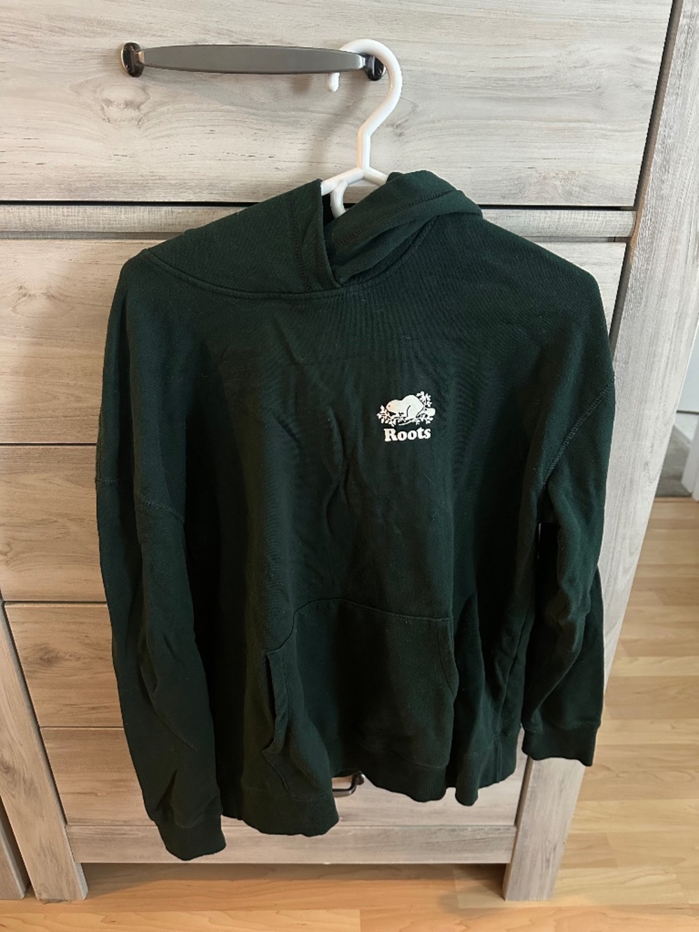 Roots Orangic Cooper BF Kanga Hoodie Size M
